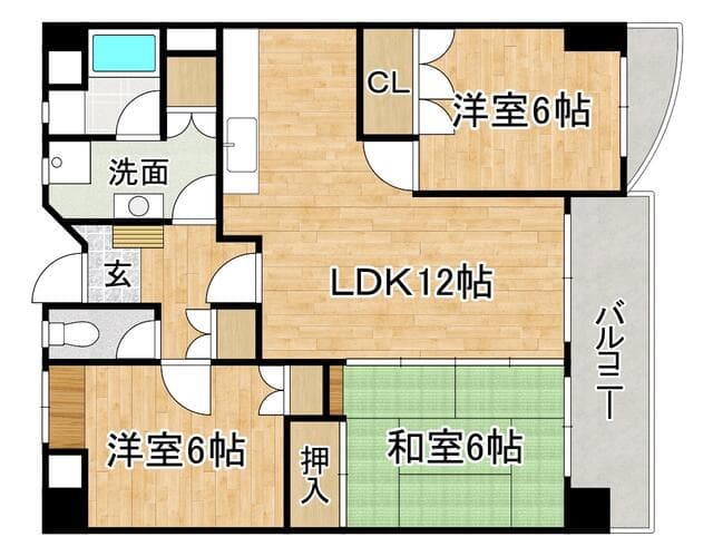 宗像市 田熊4丁目 (東郷駅 ) 2階 3LDK